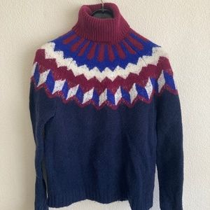 J.Crew Fair Isle sweater from soft yarn, XS, New without tags